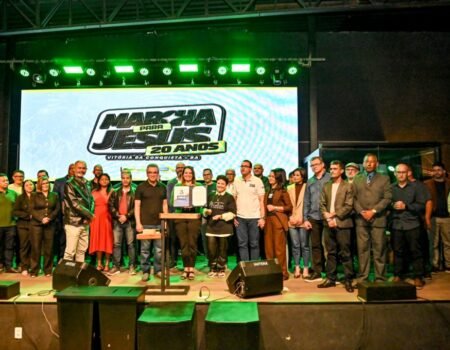 Vitória da Conquista reconhece EBD como Patrimônio Imaterial durante lançamento da 20ª Marcha para Jesus