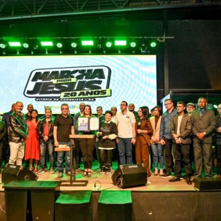 Vitória da Conquista reconhece EBD como Patrimônio Imaterial durante lançamento da 20ª Marcha para Jesus