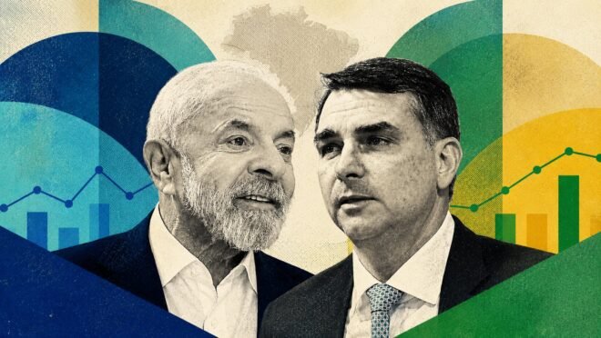 Pesquisa 2026: Lula e Flávio Bolsonaro registram igualdade numérica em eventual segundo turno