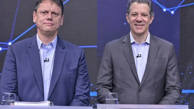Quaest em SP: Tarcísio abre 15 pontos sobre Haddad no 1º turno; Senado tem triplo empate técnico